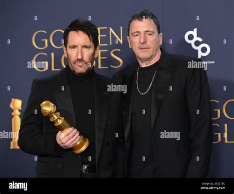 Beverly Hills, USA. 05th Jan, 2025. Trent Reznor and Atticus Ross in ...