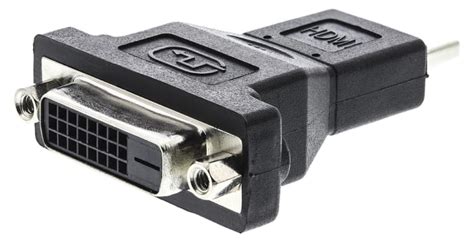RS PRO | RS PRO AV Adapter, Male HDMI to Female DVI-D | 182-8558 | RS