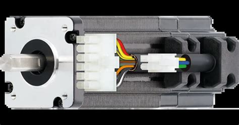 drylin® E EC/BLDC motor with Molex connector, Hall and encoder, NEMA 17