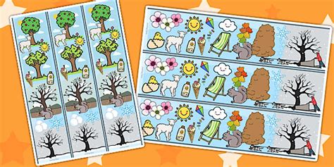 Seasons Display Borders