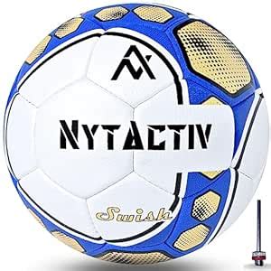 Buy NytActiv Football, 32 Panels, Thermobound Football, Grained PU ...