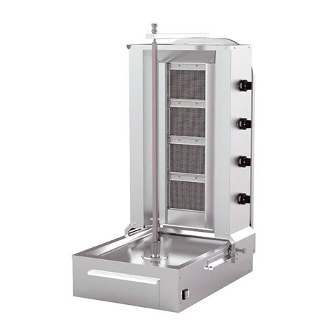 Kalitegaz KLG151S طباخ دوار، 4 نصف قطره، غاز، محرك سفلي، هيكل متحرك السعر