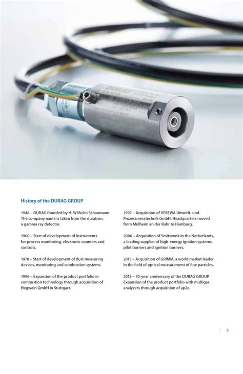 Thermal Imaging Camera And Temperature Sensor - Durag D-FS2 Furnace ...