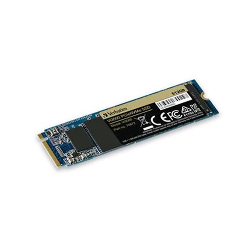 Verbatim Vi3000 | 512GB PCIe Gen3 | NVMe Internal SSD