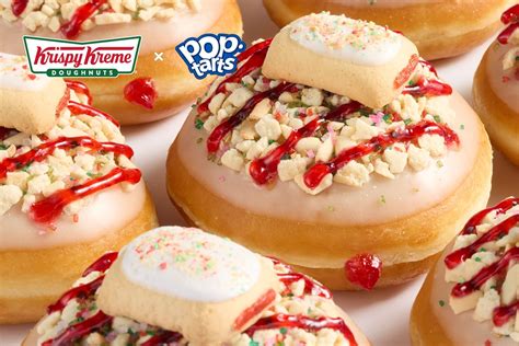 Krispy Kreme debuts doughnuts with mini Pop-Tarts in 3 different ...
