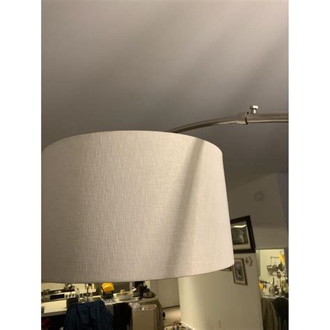 CB2 Big Dipper Arc Brushed-Nickel Floor Lamp - AptDeco