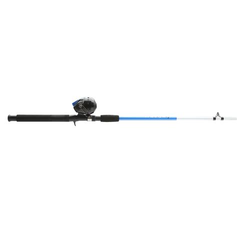 Shakespeare Tiger Spincast Combo, 6'6" Medium Heavy Fishing Rod, 15 ...