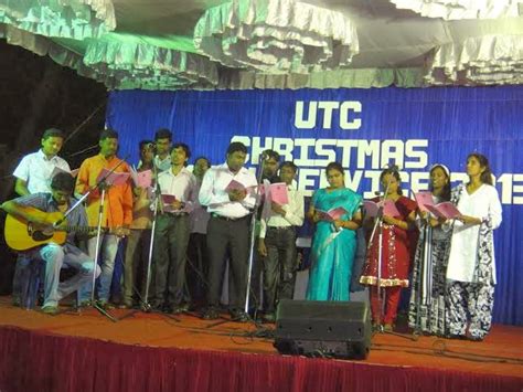 United Theological College, Bangalore: Christmas Carol service
