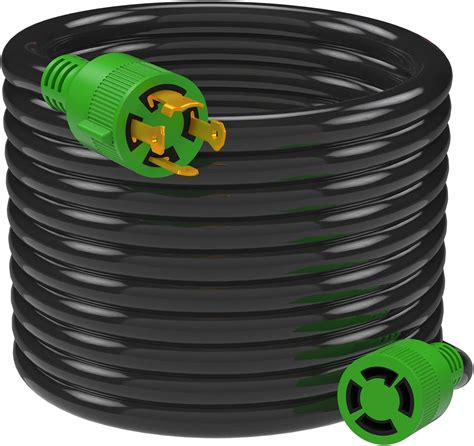 Buy RVMATE 4 Prong 30 Amp 100 Feet Generator Extension Cord, NEMA L14 ...