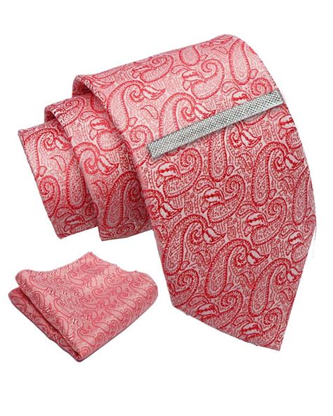 Buy Axlon Tie for Men – Self Silk Neck Ties Set with Cufflinks Flower ...
