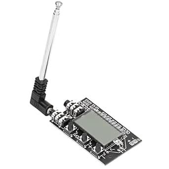 FM Transmitter Board, 76MHz‑108MHz Ultra Low Noise 3.6V‑15V Adjustable ...