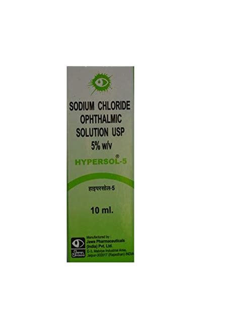 Hypersol 5% - Bottle of 10ml Solution : Amazon.in: Fashion