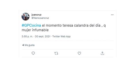 El gran premio de la cocina: el desagradable gesto de Teresa Calandra ...