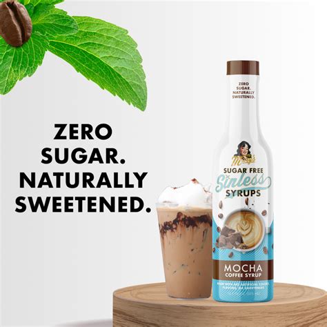 Mocha Sugar Free Sinless Syrups | Naturally Sugar Free Coffee Syrup ...