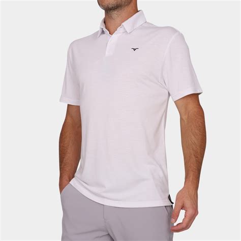 White Golf Polo Shirt for Men | The Avalon Golf Players Polo