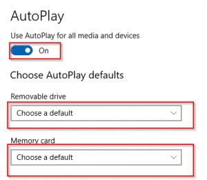 Image result for AutoPlay Settings