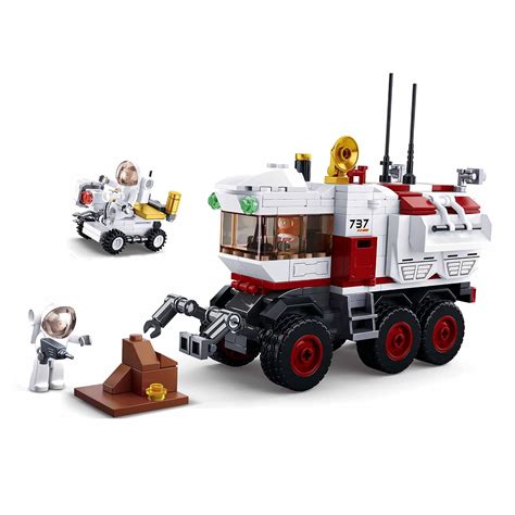 Sluban Space-Mars Rover Building Blocks Kit for Kids - Creative ...