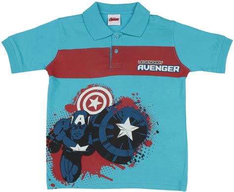 Avengers Boys Printed Cotton T Shirt Price in India - Buy Avengers Boys ...
