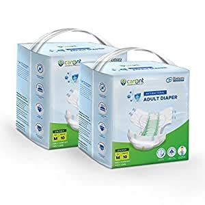 Carent Premium Anti Bacterial Rash Free Adult Tape Diaper Unisex all ...