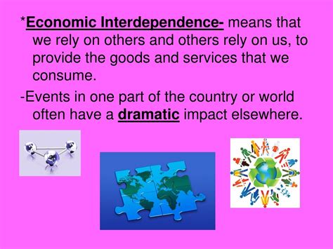 Interdependence In Economy