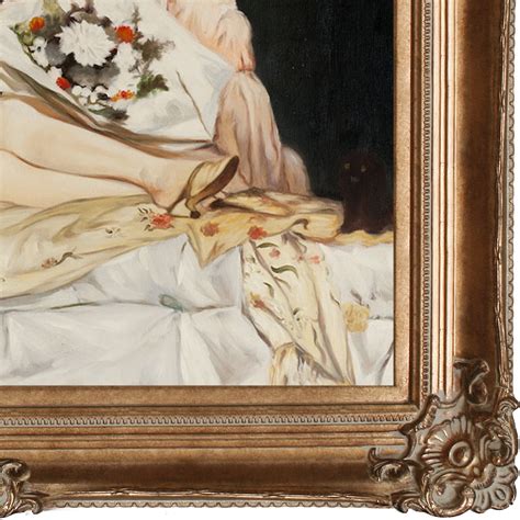 Tori Home Olympia by Edouard Manet Framed Painting Print | Wayfair