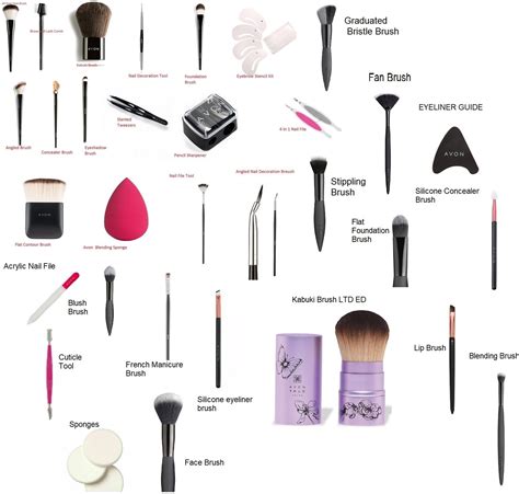Make Up Items Names