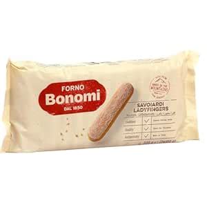 Forno Bonomi Savoiardi Ladyfingers, Italian Biscuits, 7 Oz / 200 G ...
