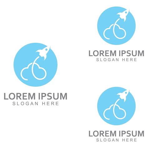 Rocket logo and symbol design vector illustration | Premium Vector