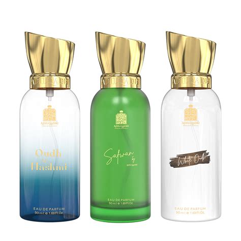 Pack Of 3 Oudh Al Hashmi, Safwan And White Oudh Premium Perfume Spray