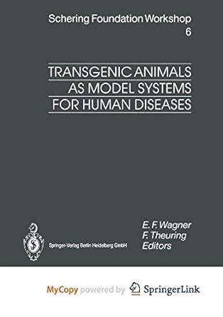 Buy Transgenic Animals as Model Systems for Human Diseases Book Online ...