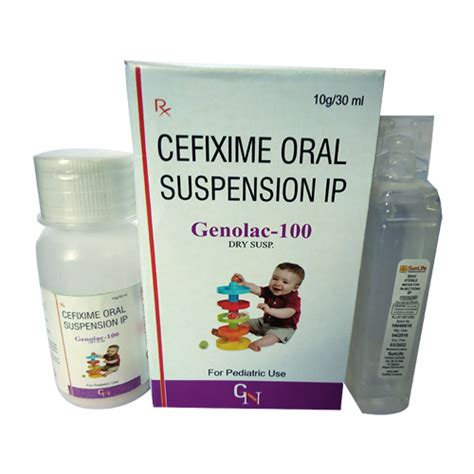 GENOLAC-100 Dry Syrup (With Water) Gnova Biotech Pvt. Ltd.