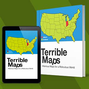 Buy Terrible Maps: Hilarious Maps For A Ridiculous World Book Online at ...