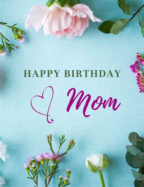 65 Sweet And Loving Happy Birthday Wishes For Mom
