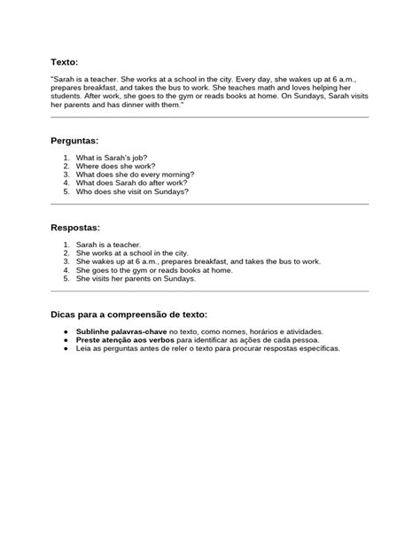 Image result for Texto Simple Present