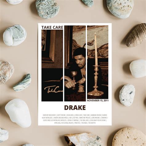 Drake Poster Take Care Album Cover Album Poster Music Poster Music ...