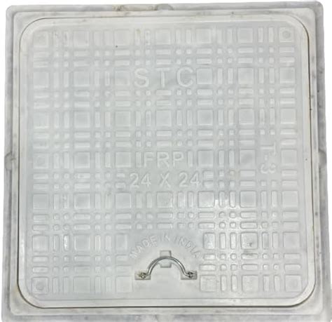 STC Fiber Reinforced Polymer (FRP) 2.5 Tons Capacity Manhole Cover ...