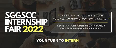 SGGSCC | Internship Fair