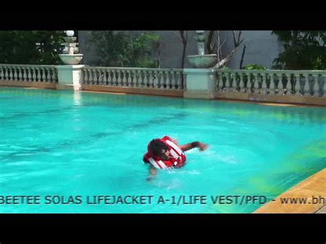 Life Jacket - FOR SEA PATROLLING -Shirt Type Solas Compliant IRS ...