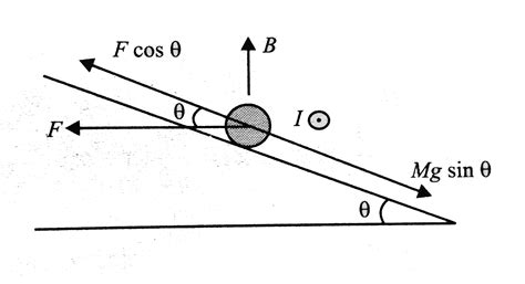 A straight peice of conducting wire with mass M and length L is placed ...