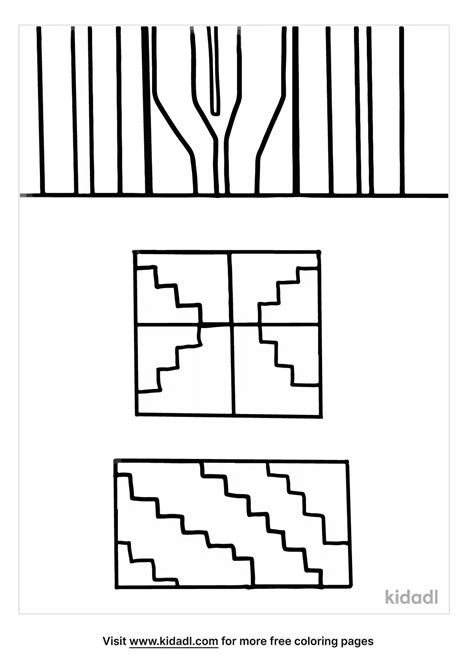 Fabrics of the world kente cloth creative printable worksheets for kids ...