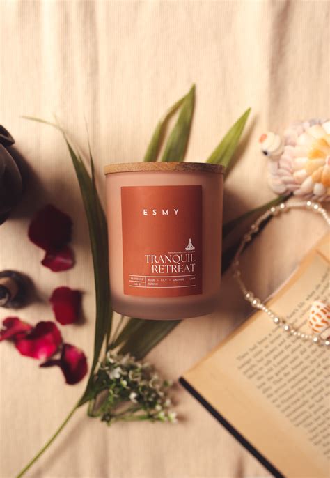 Tranquil Retreat Spa Scented Premium Soy Wax Jar Candle Under ₹300 – ESMY