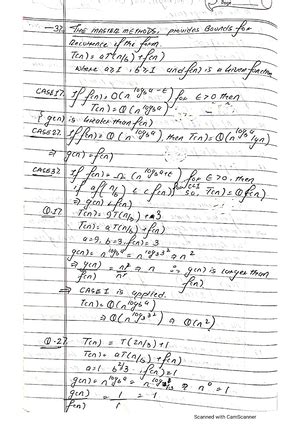 Numerical MCM - Lecture notes of ADA - Algorithms Design - Studocu