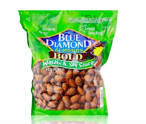 Blue Diamond Almonds Wasabi And Soy Sauce
