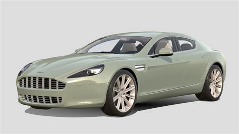 2010 Aston Martin Rapide - Download Free 3D model by OUTPISTON [2cebafa] - Sketchfab