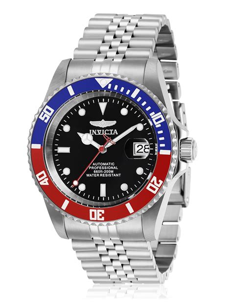 Invicta Stainless Steel Pro Diver Automatic Black Dial Analog Watch for ...