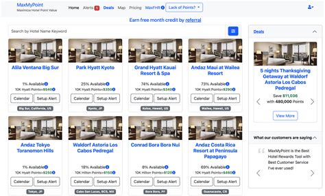 MaxMyPoint Is the Best Way To Search for Hotel Award Availability