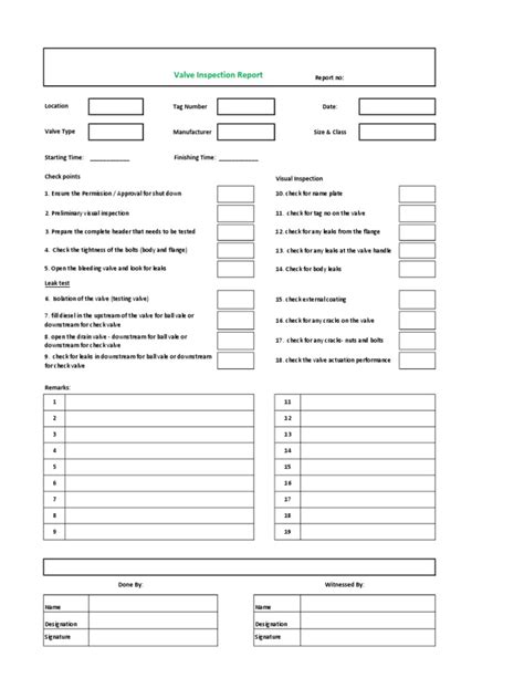 Image result for Hose Valve Testing Form