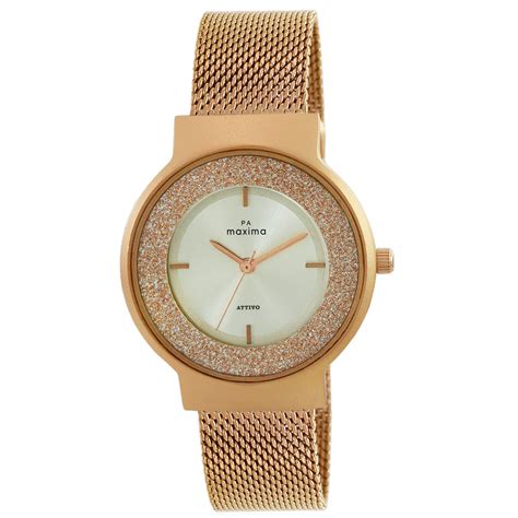 Maxima ATTIVO Women Silver Dial Analogue Watch - 66530CMLR