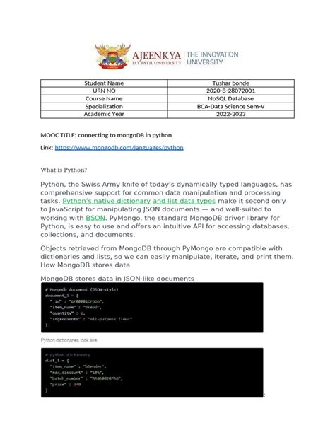 Image result for Connecting MongoDB Atlas to Python