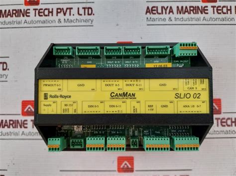 Rolls-royce Slio 02 Canman Controller Network – Aeliya Marine Tech